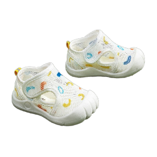 宝宝学步鞋凉鞋夏秋季婴儿网鞋子软底1一2-3岁男女童机能防滑柔软