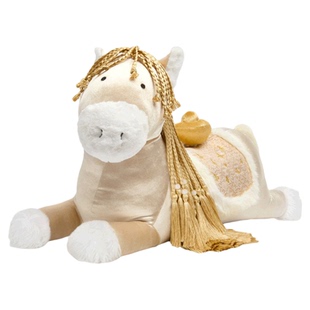 tbh野兽派家居明星同款马年限定马上有桃花条型抱枕玩偶新年礼物