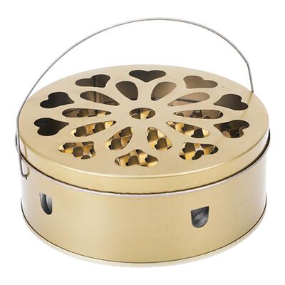 蚊香盘托盘家用带盖防烫蚊香盒
