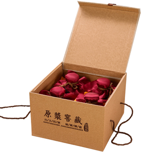 一斤装仿古酒坛子陶瓷空酒瓶家用酒壶酒罐通用礼品锦盒包装盒酒盒