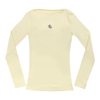 长袖摩登时尚纯棉露背