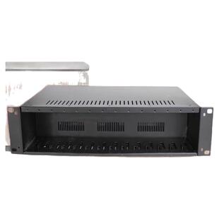 光纤收发器机架适用机箱框14槽16水星千兆收发器适用机箱双电源TPLINK海康锐捷百兆