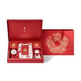 babycare新年红新生儿礼盒用品满月婴儿礼物套装红品满月礼见面礼
