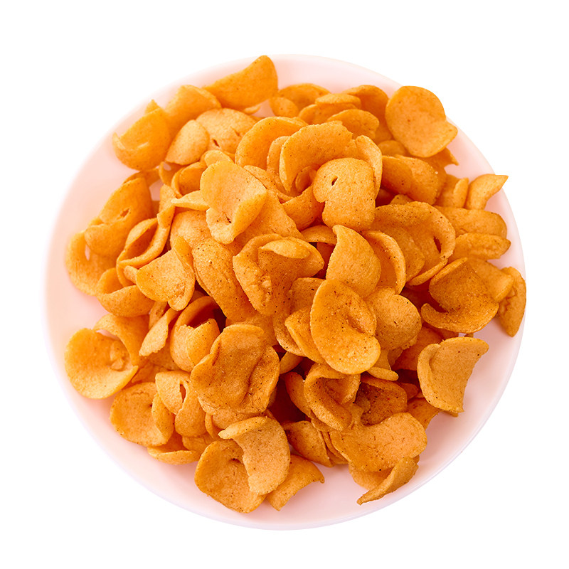 南京板鸭味香脆片牛仔骨味锅巴儿膨化食品
