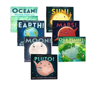 【自营】Our Universe 我们的宇宙 元素自白 7册 Sun太阳 Earth地球 ocean海洋 太阳系科普知识读物 英文原版 space solar system