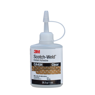 3M珠宝胶水专用镶嵌玉器修复戒指饰品珍珠首饰项链玉石手镯翡翠宝石发夹 耳钉diy粘钻CA40H透明无痕强力胶