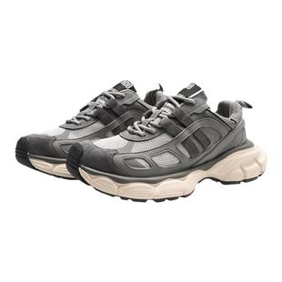 SGIRL TWTW厚底休闲老爹鞋女2025新款透气网面加绒日系运动鞋子潮