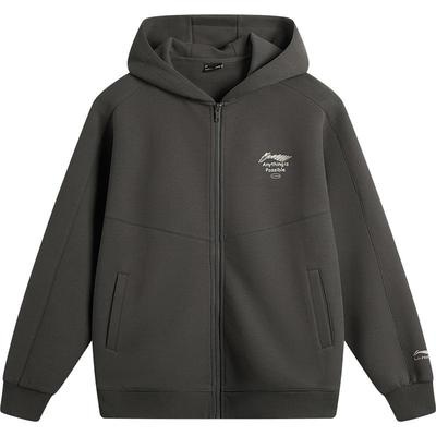 李宁经典情侣外套连帽卫衣