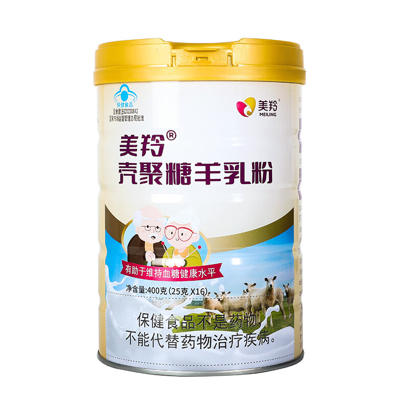 美羚壳聚糖中老年降糖奶粉旗舰店