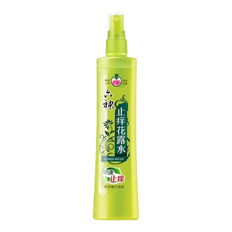 六神止痒驱蚊花露水喷雾薄荷