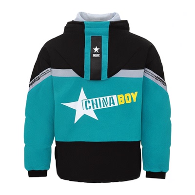 儿童装加绒外套新款中大童派克服