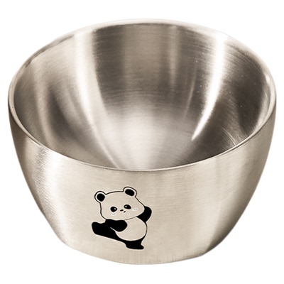 儿童吃饭碗食品级304不锈钢防摔