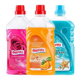 德国ONEFULL地板清洁剂抑菌香氛拖地清洁液香氛清洗剂洗地机专用