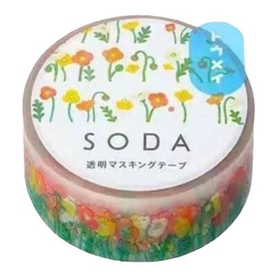 日本kingjim锦宫手账胶带soda