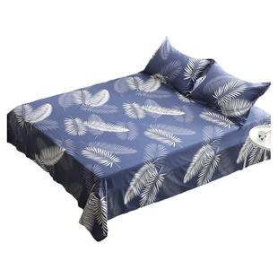 全棉布床单1.5床单件100%纯棉斜纹单人双人1.8米三件套新疆长绒棉