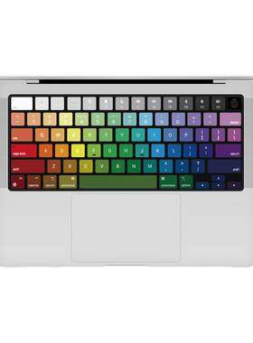 skinatMacBook彩色键盘贴