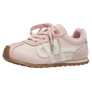 暇步士童鞋女童运动鞋春秋新款大童防滑耐磨休闲鞋儿童德训鞋子女