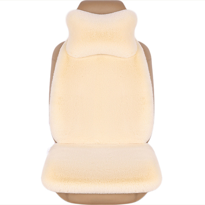 冬季保暖毛绒汽车坐垫免绑好安装