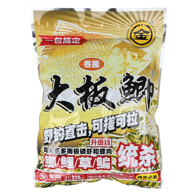金龙鱼饵大板鲫奶香狂道鲫12号