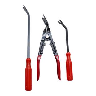 汽车6寸胶扣起子内饰门板拆卸工具卡扣羊脚起钉器音响改装器