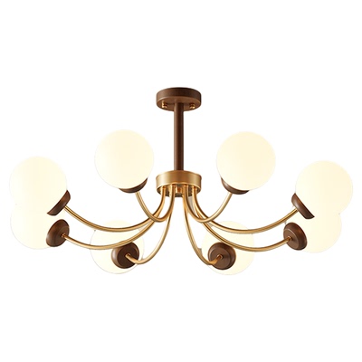 索燕中古风客厅灯卧室灯餐厅护眼