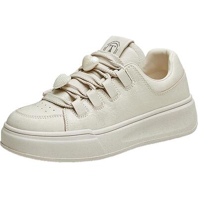 TATA/他她百搭板鞋休闲厚底