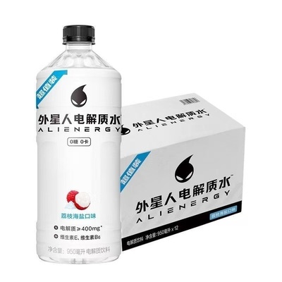 外星人电解质水600ml青柠