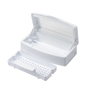 美甲工具消毒盒美容院美甲纹绣店专用酒精浸泡杀菌清洁便携消毒机