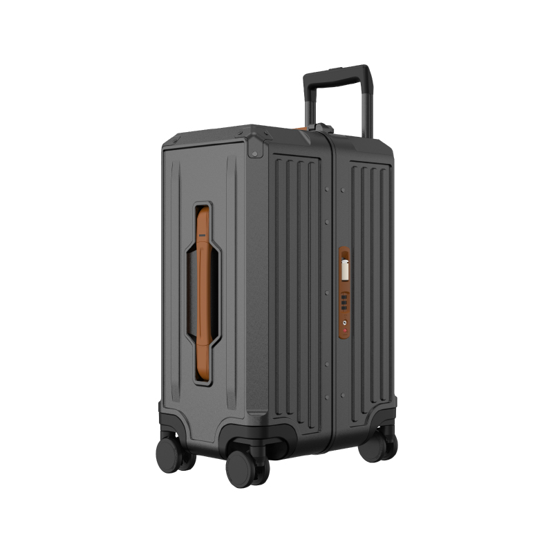 acer/宏碁铝框箱静音万向轮拉杆箱20寸登机行李箱商务大容量皮箱