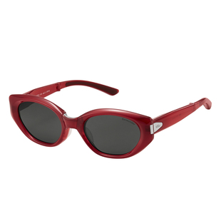 蕉下猫眼墨镜女款复古高级感椭圆小框防紫外线防晒时尚折叠太阳镜