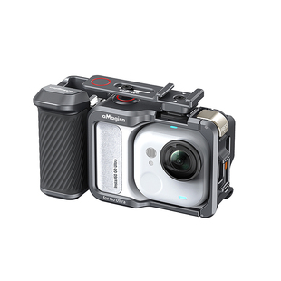 aMagisn阿迈适用影石Insta360 GO Ultra金属兔笼横竖拍骑行拓展保护框配件