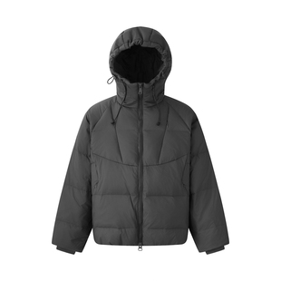 轻薄短款连帽羽绒服男款冬季新款保暖加厚面包服薄款外套男高级感