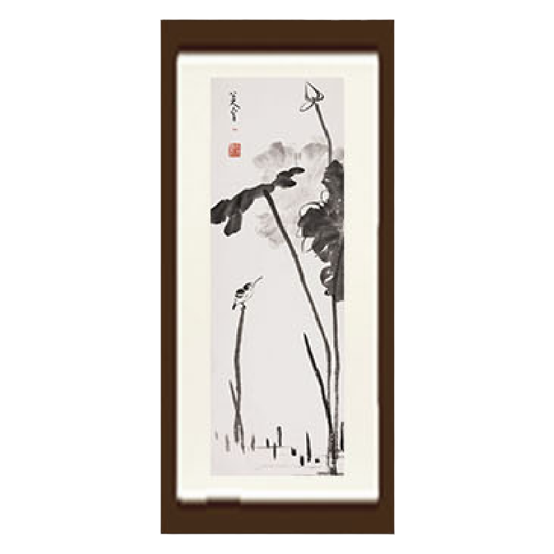 木版水印非遗馈赠中国画