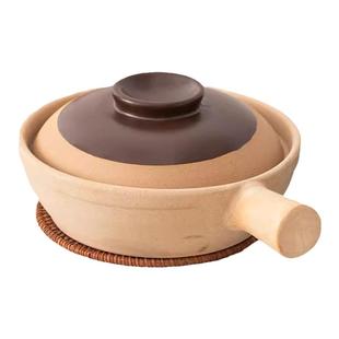 土陶商用单柄砂锅煲仔饭砂锅煲明火耐高温干烧饭店家用汤煲啫啫煲