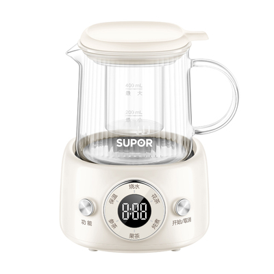 苏泊尔预约定时全玻璃垫养生壶