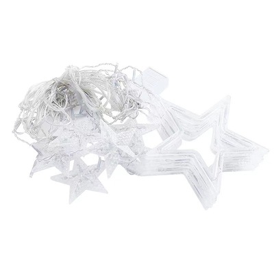 太阳能led灯ins风星月装饰灯串