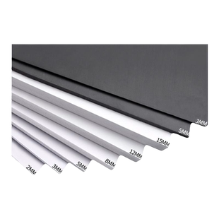 雪弗板pvc发泡板整张高密度硬泡沫板建筑模型制作材料手工diy定制