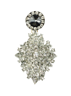 项链白钻日衬衫领结bolotie