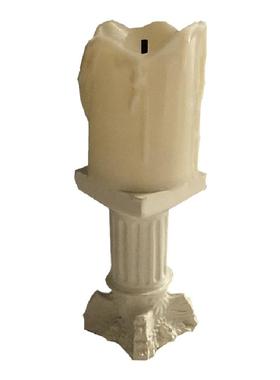 番茄森森复古风烛台桌面石膏发光