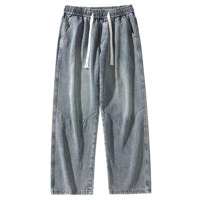 班尼路SK春夏季牛仔裤男宽松直筒