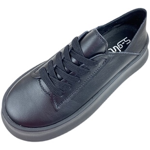 TWTW小白鞋2025新款女鞋ins超火百搭厚底松糕懒人两穿一脚蹬单鞋