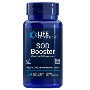 SOD超氧化歧化酶助推剂Life Extension30粒素食胶囊素颜 Booster