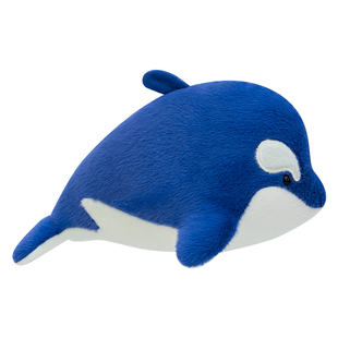 仿真虎鲸玩偶抱枕沙发可爱鲨鱼毛绒鲸鱼靠垫枕头抱睡公仔娃娃男生