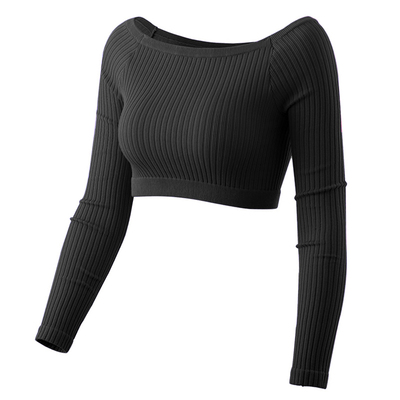 小茉莉成人舞蹈毛衣长袖练功服