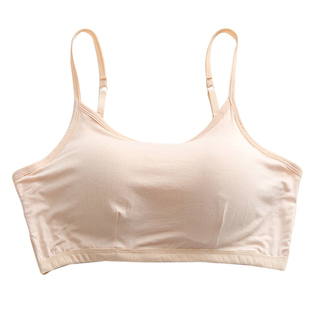 胸垫固定一体式  大码内衣胖mm200斤妈妈背心式文胸莫代尔胸罩夏