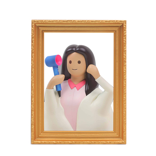 zcwo旗舰店正版Monalisa蒙娜丽莎400%大手办26cm潮玩礼物景品摆件