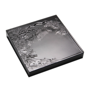 非遗安徽歙县砚台老坑歙砚天然原石可磨墨条书法专用文房四宝端砚