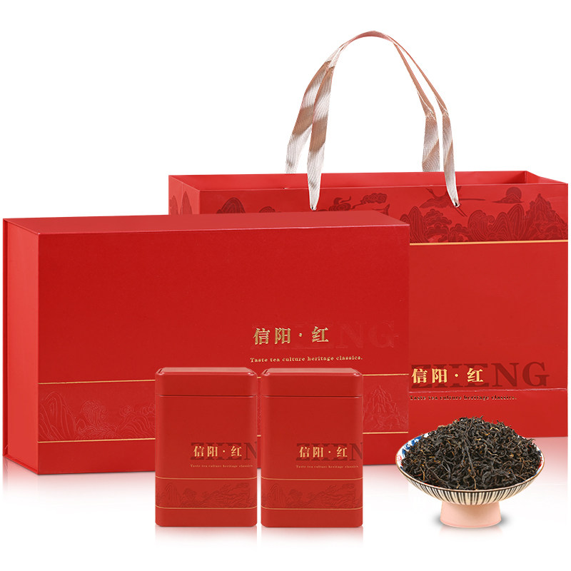 保银信阳红茶礼盒装送礼