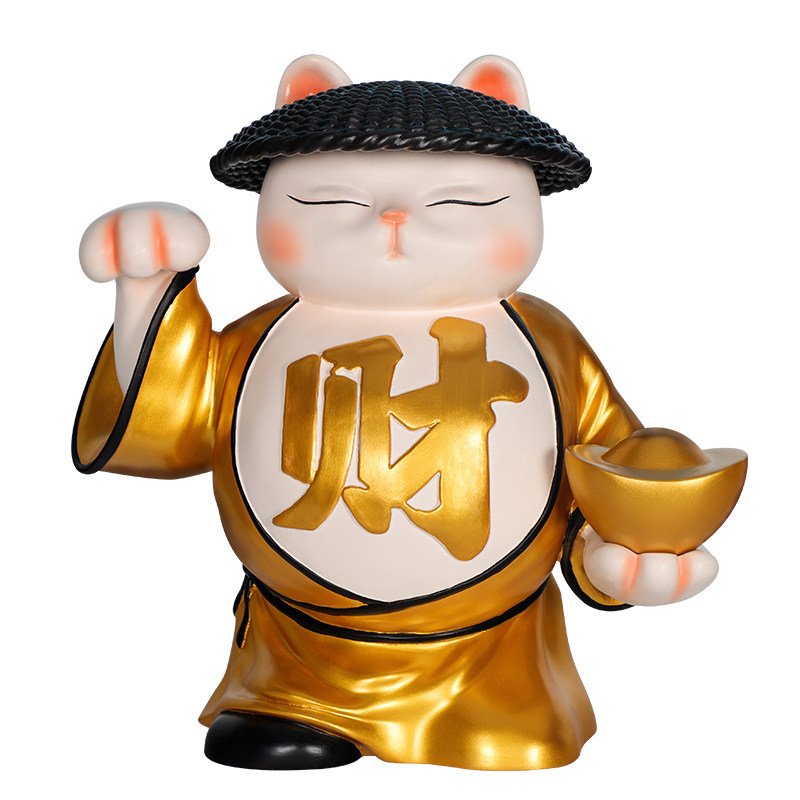 招财猫摆件发财猫家居