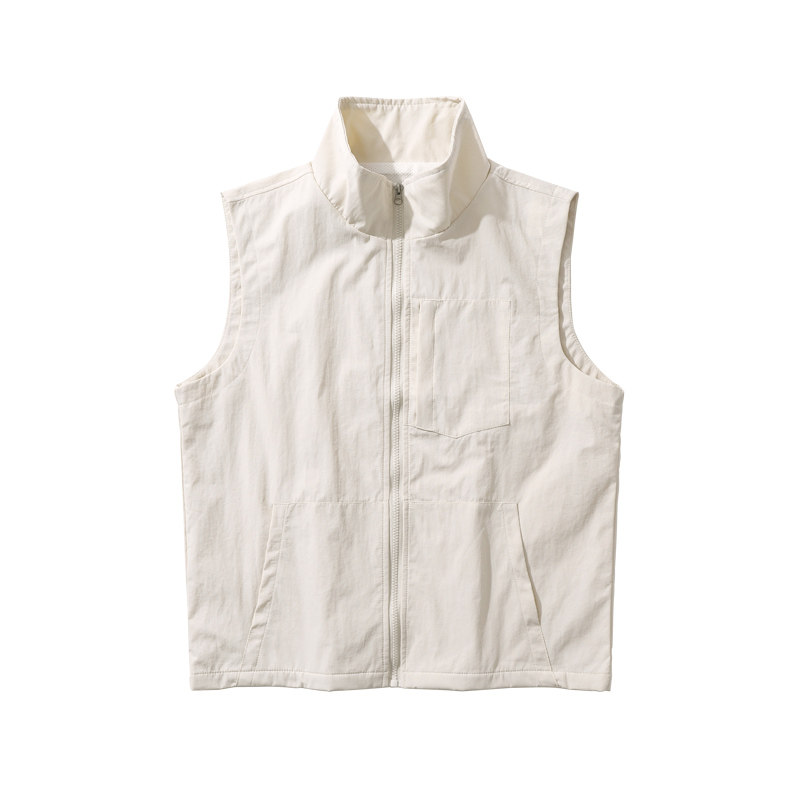 夏天[速干]冰丝工作服马甲定制